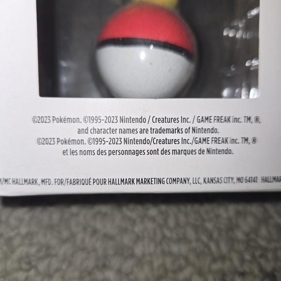 💝 2/$15 or 3/$20  Hallmark Keepsake Pikachu Christmas Ornament - Picture 3 of 3